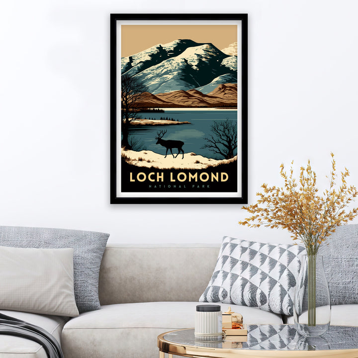 Loch Lomond Travel Poster