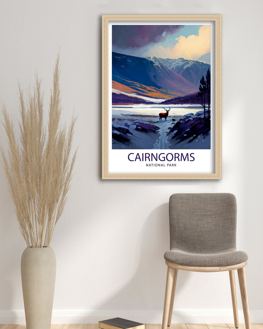 Cairngorms National Park Travel Poster National Park Scotland Cairngorms Poster Travel Poster Scottish Highlands Cairngorms Poster