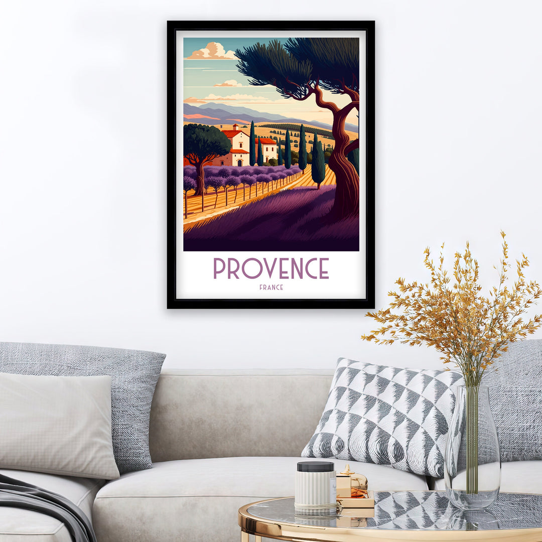 Provence Travel Poster Provence