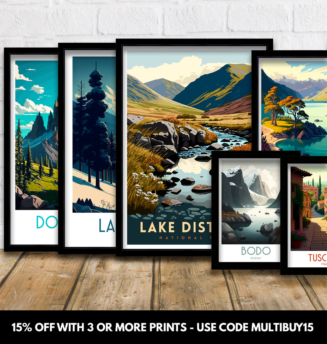 Yosemite Art Poster