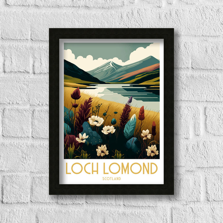 Loch Lomond Travel Poster