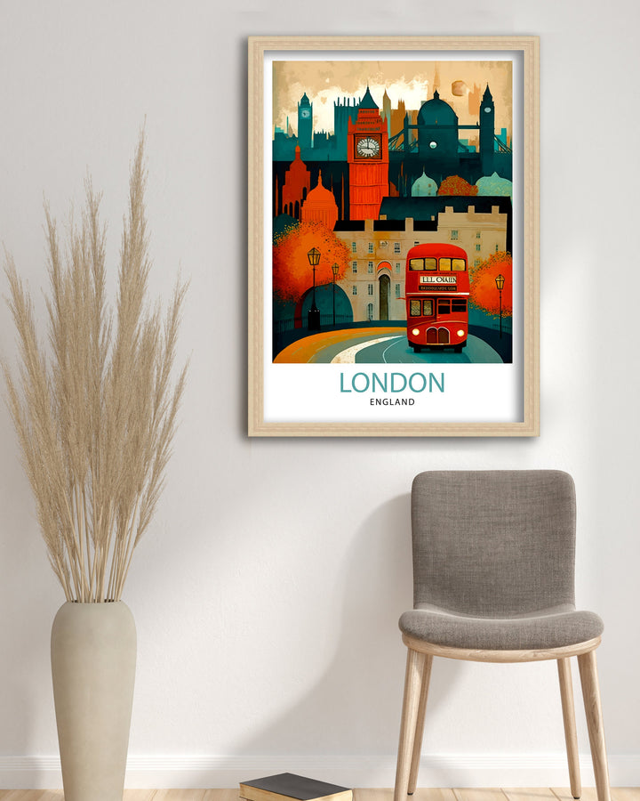 London England Travel Poster London