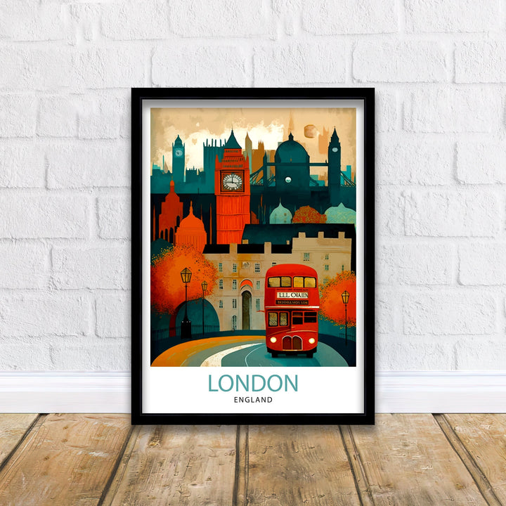 London England Travel Poster London