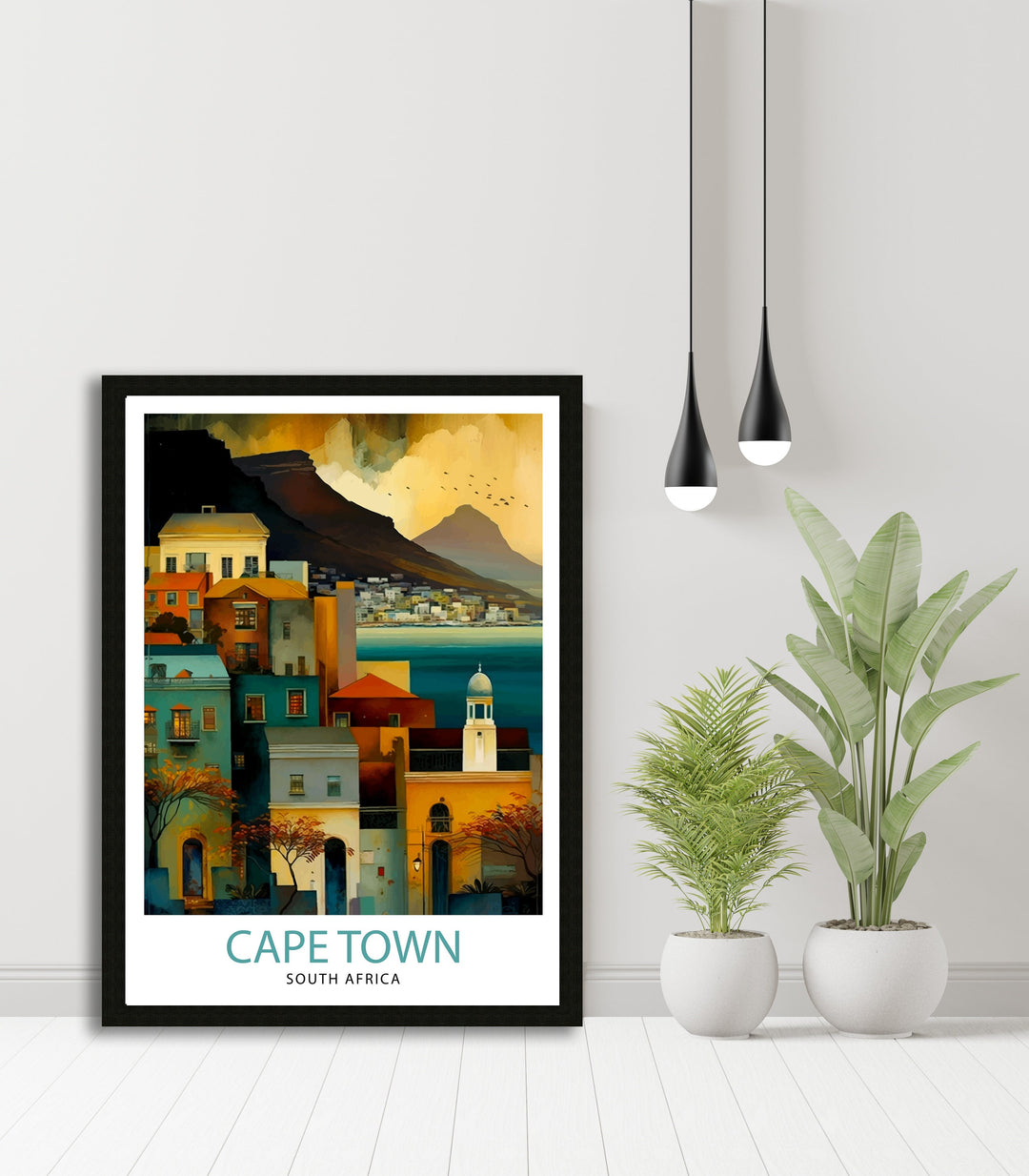 Cape Town South Africa Travel Poster Cape Town