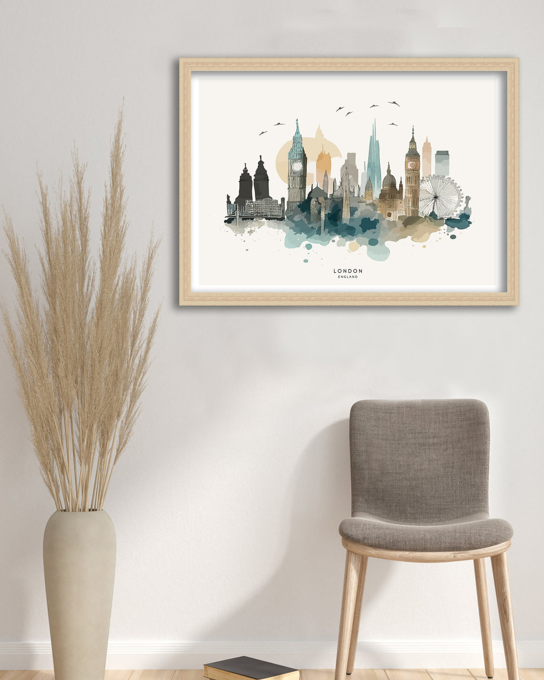 London Skyline Art Poster