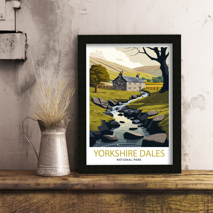 Yorkshire Dales Travel Poster