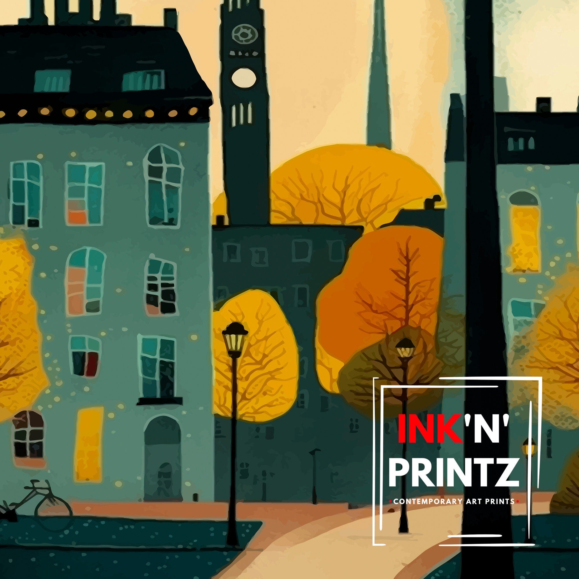 Berlin Travel Poster, Germany Art Print