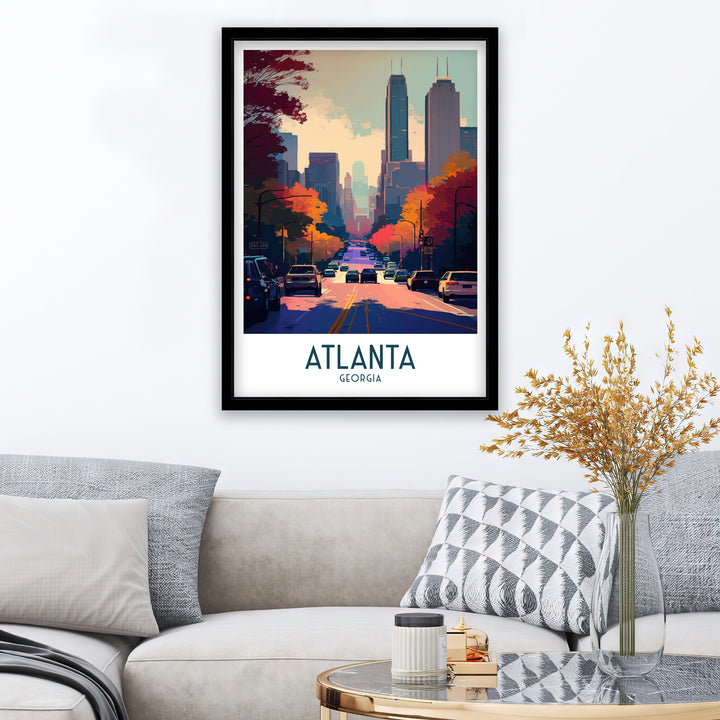 Atlanta Travel Poster