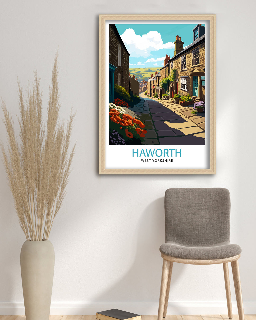 Haworth Yorkshire Travel Poster Haworth