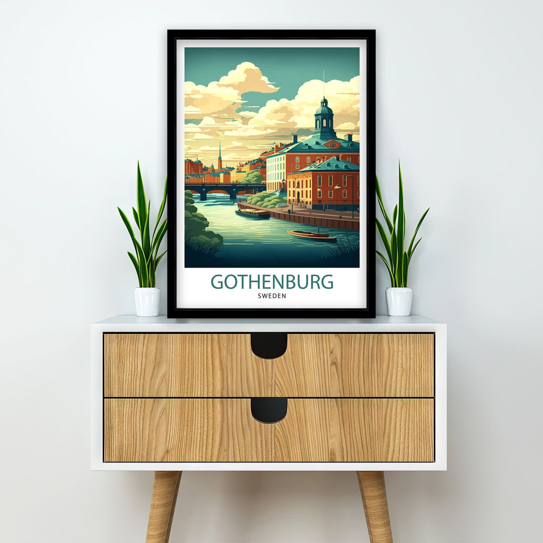 Gothenburg Travel Poster Gothenburg