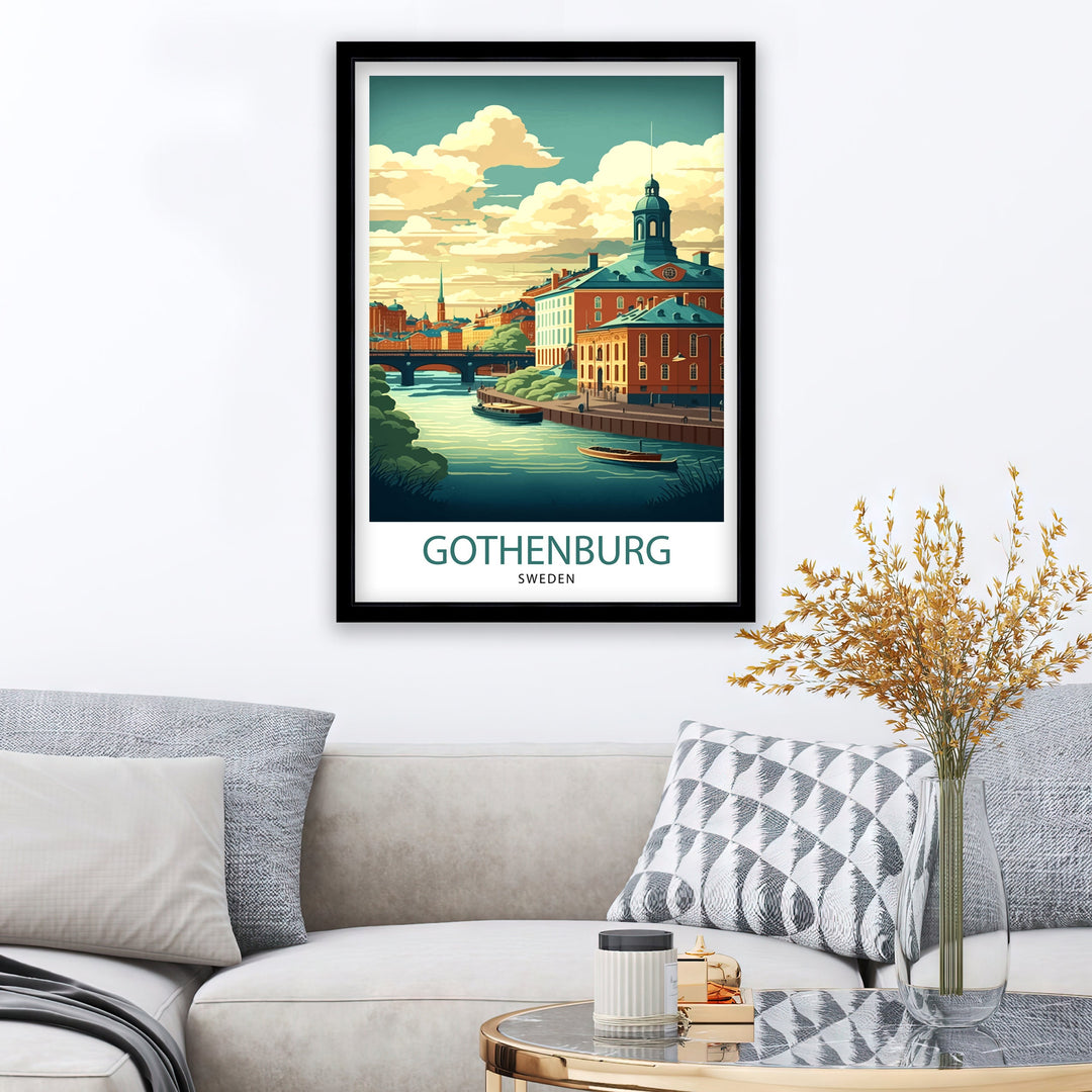 Gothenburg Travel Poster Gothenburg