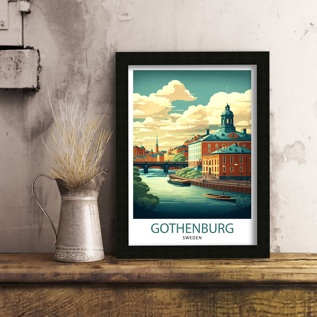 Gothenburg Travel Poster Gothenburg