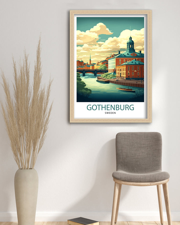 Gothenburg Travel Poster Gothenburg