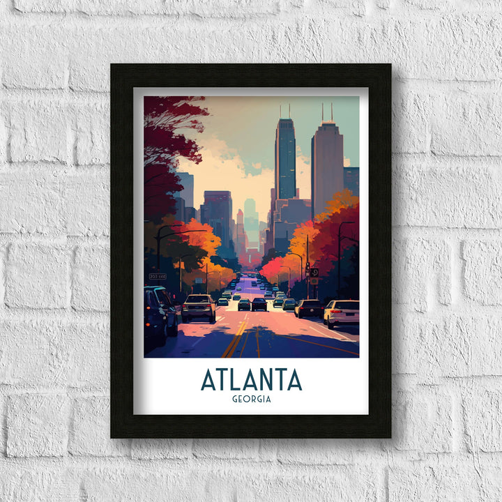 Atlanta Travel Poster