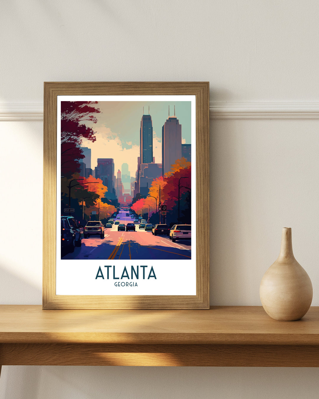 Atlanta Travel Poster