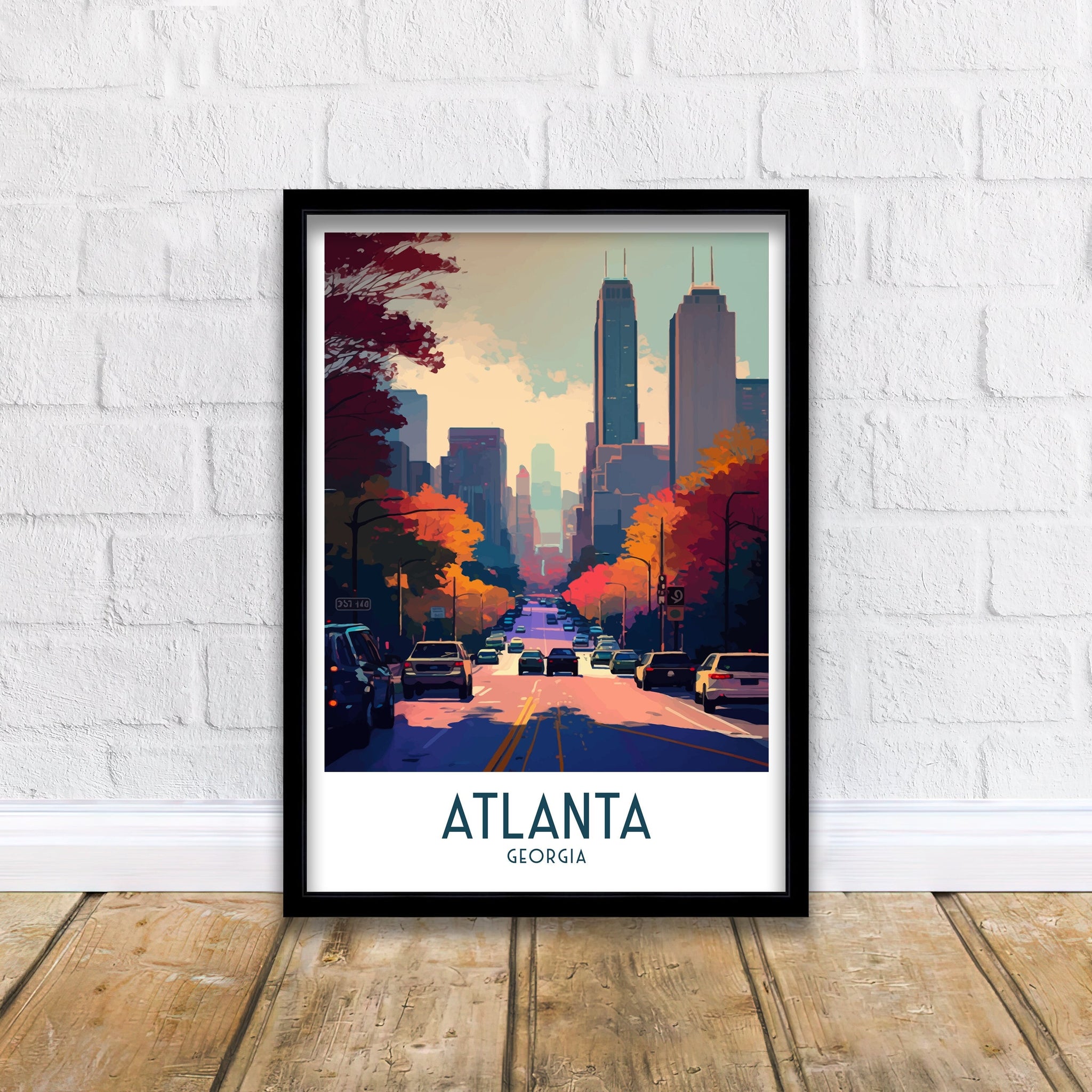 Atlanta Travel Poster
