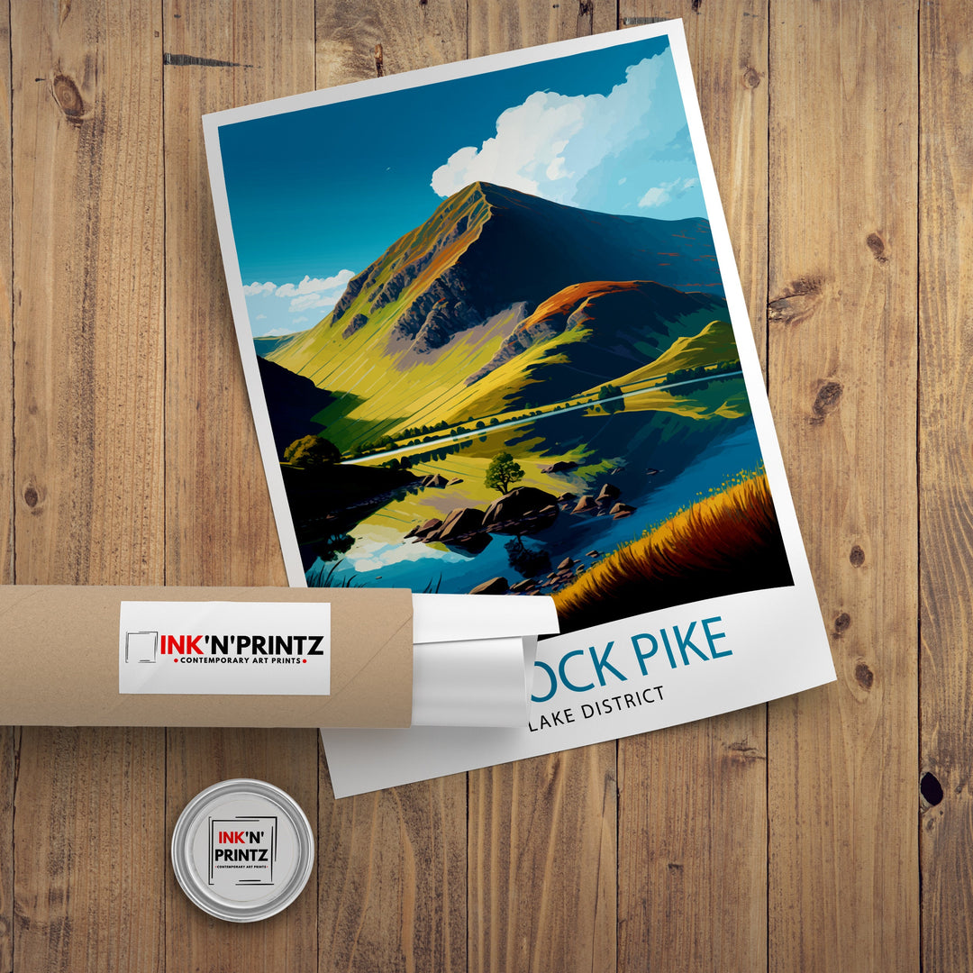 Ullock Pike Travel Poster