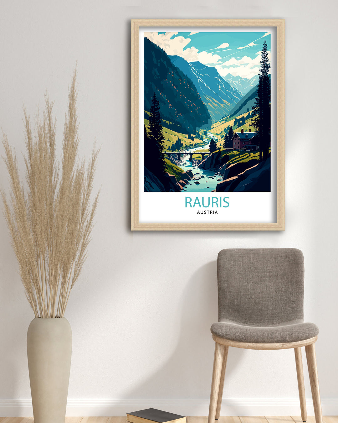 Rauris Austria Travel Poster Rauris