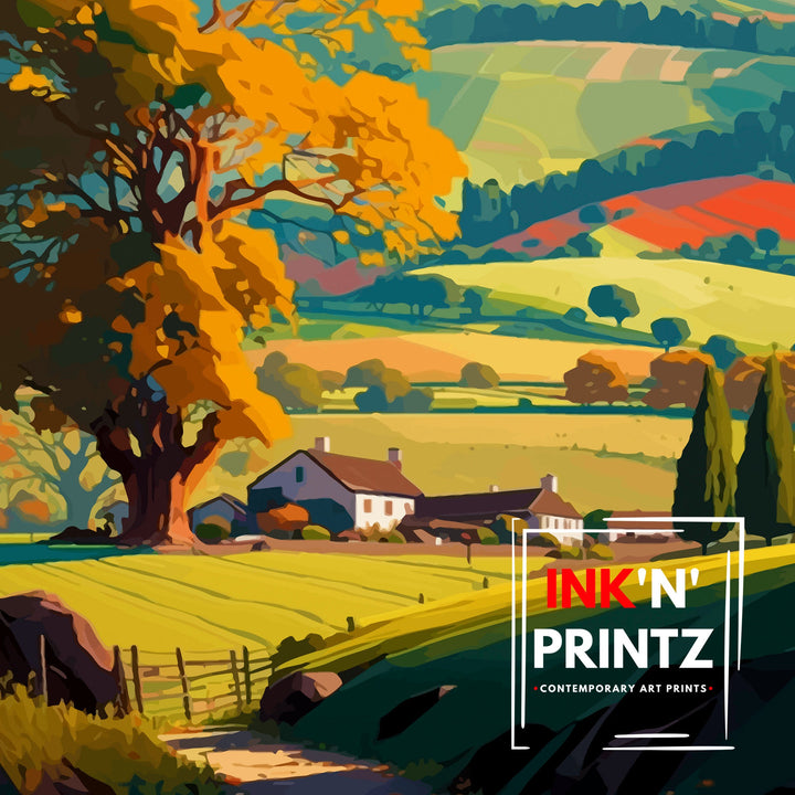 Sonoma California Travel Poster