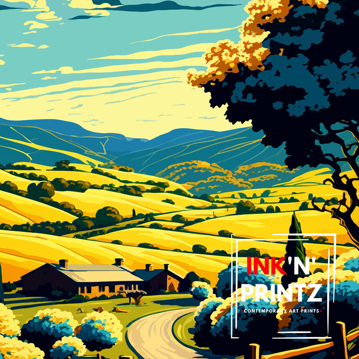 Sonoma California Travel Poster