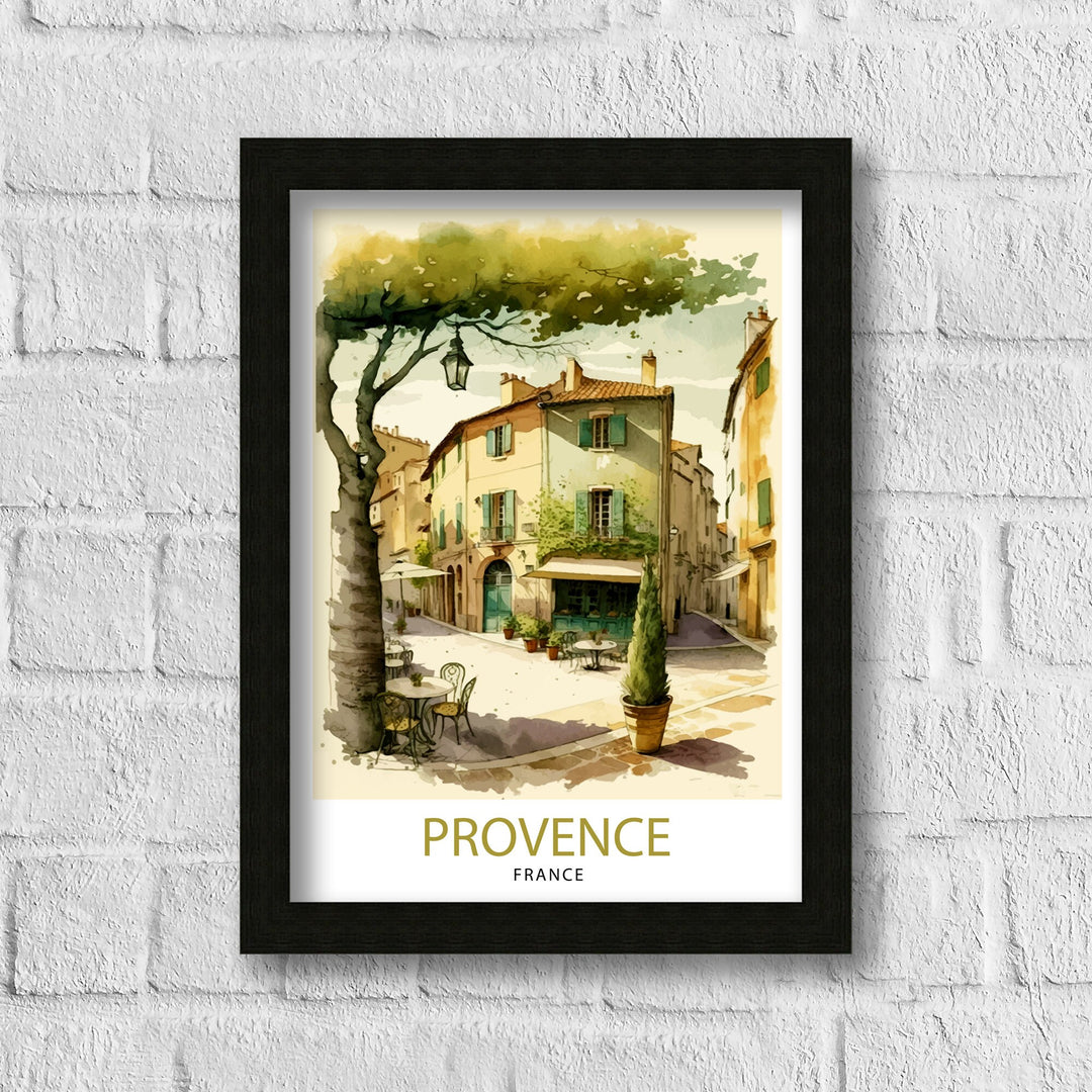 Provence France Travel Poster Provence Wall Art French Country Decor Travel Poster Gift For France Lovers Provence Home Decor