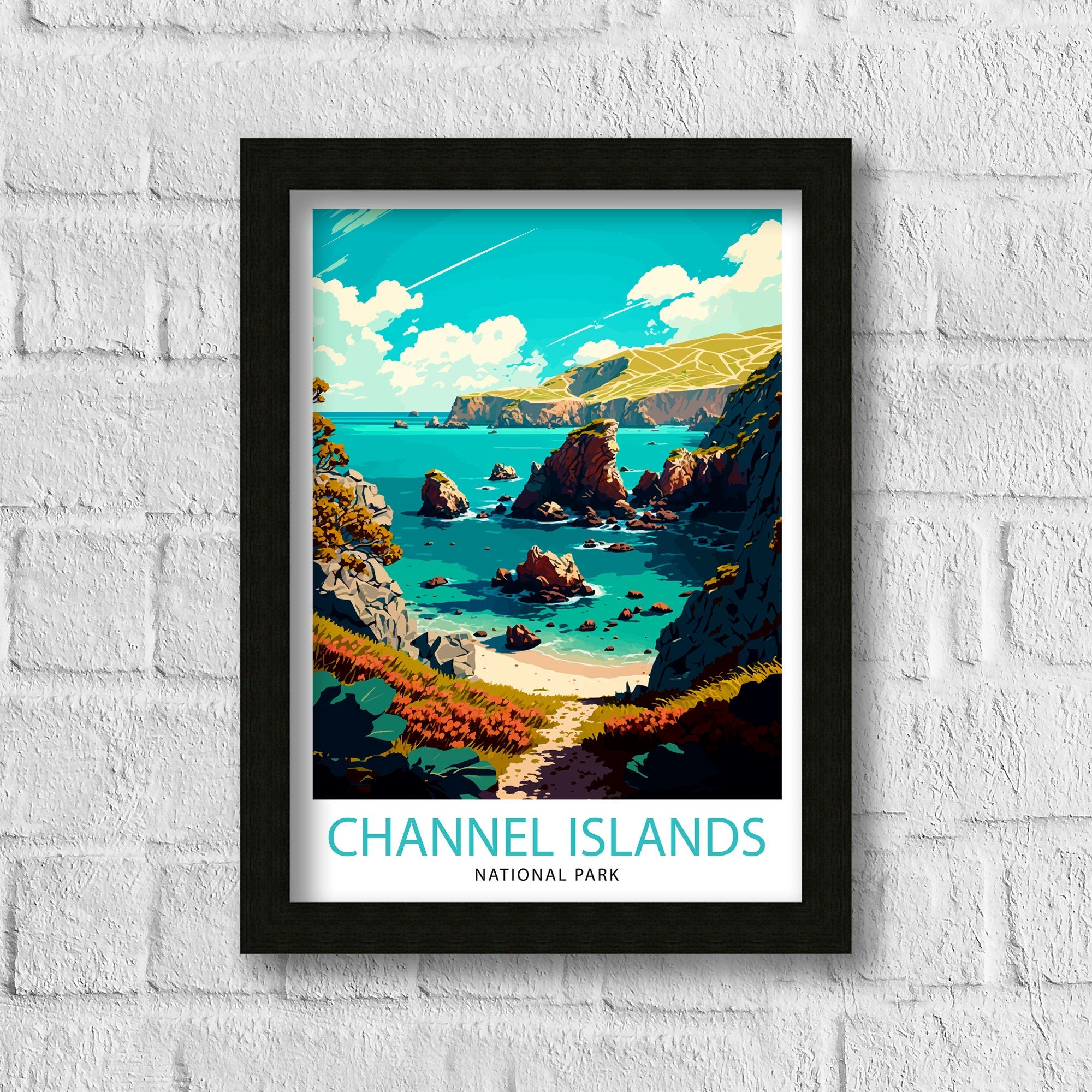Channel Islands National Park Travel Poster