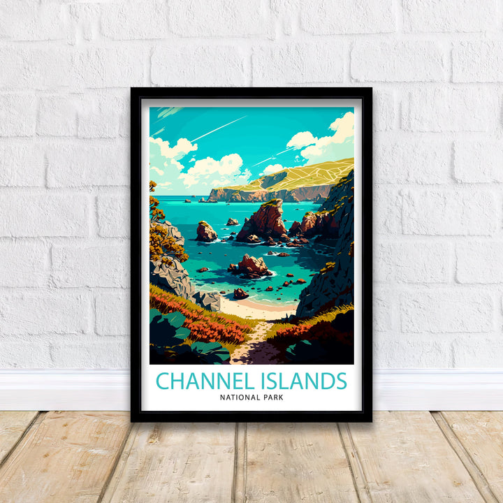 Channel Islands National Park Travel Poster