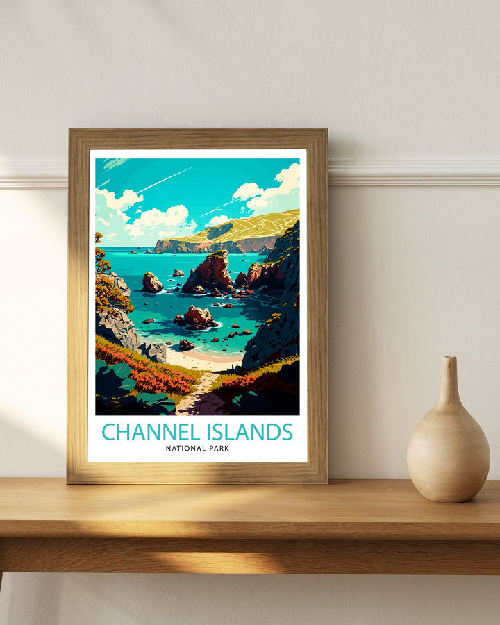 Channel Islands National Park Travel Poster