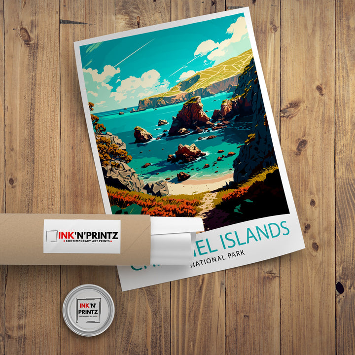 Channel Islands National Park Travel Poster