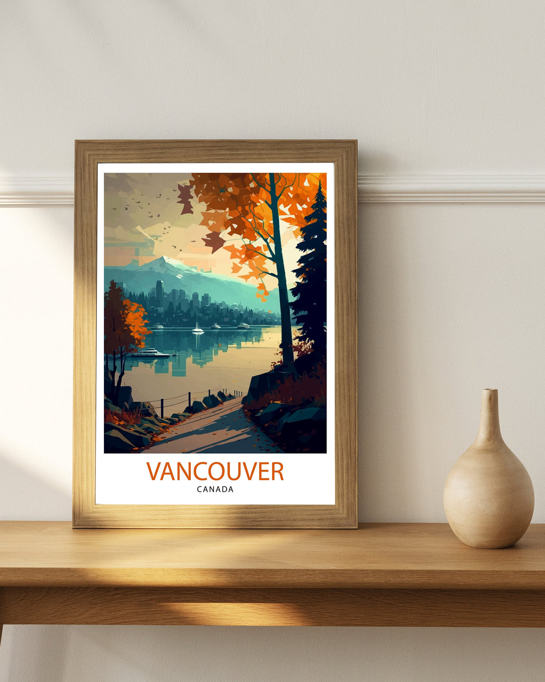 Vancouver Travel Poster Vancouver