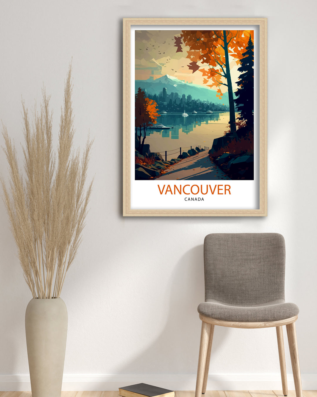 Vancouver Travel Poster Vancouver