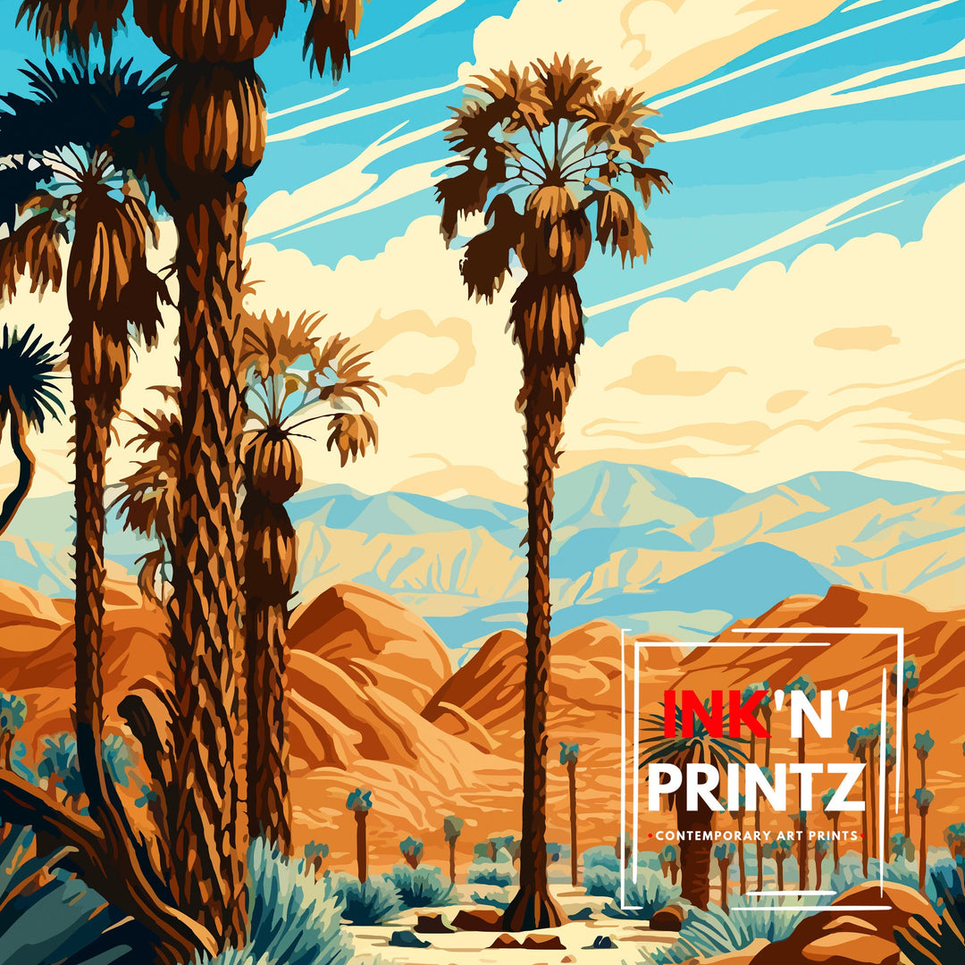 Palm Desert California Travel Poster