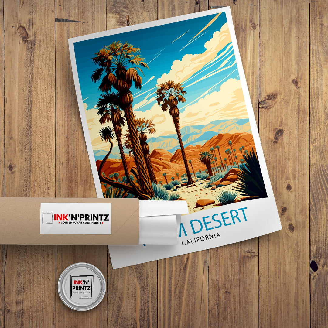 Palm Desert California Travel Poster