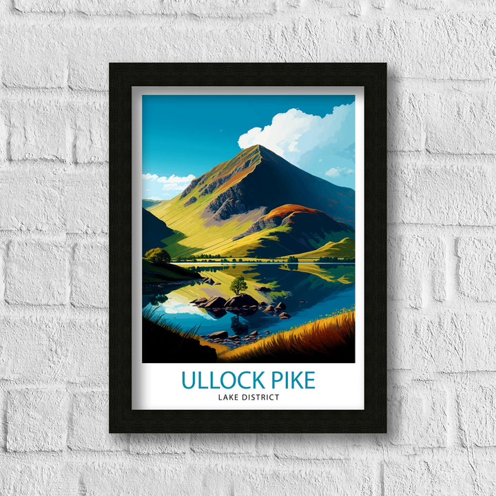 Ullock Pike Travel Poster