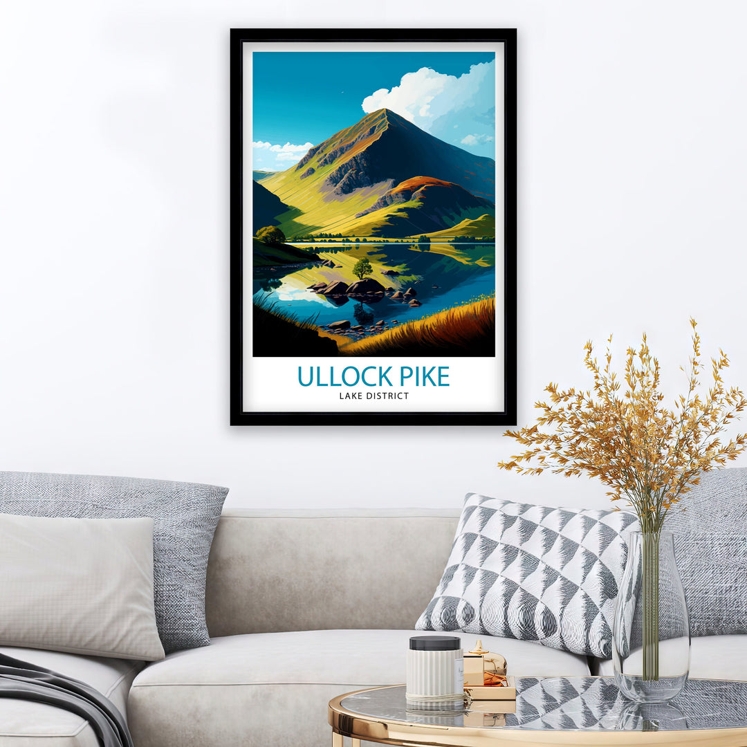 Ullock Pike Travel Poster