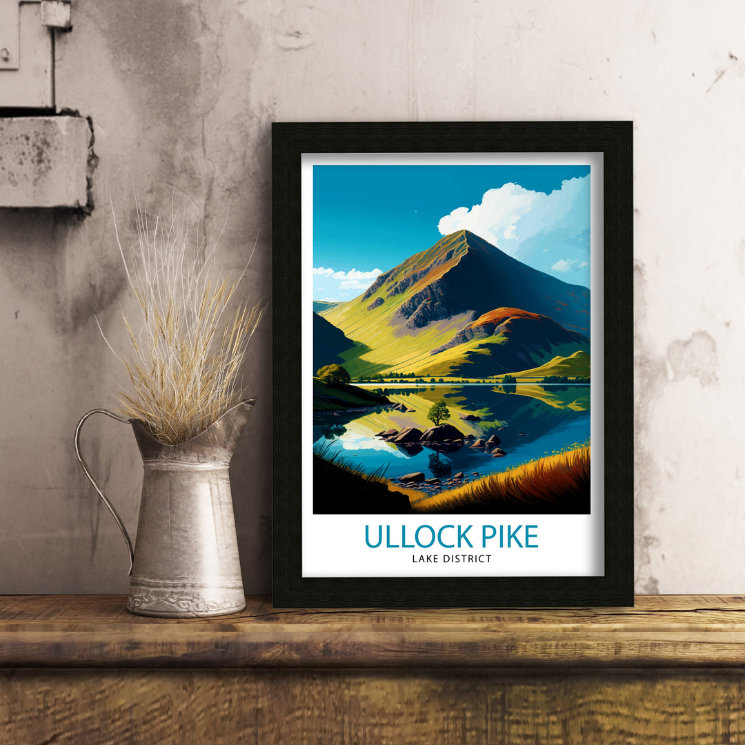 Ullock Pike Travel Poster