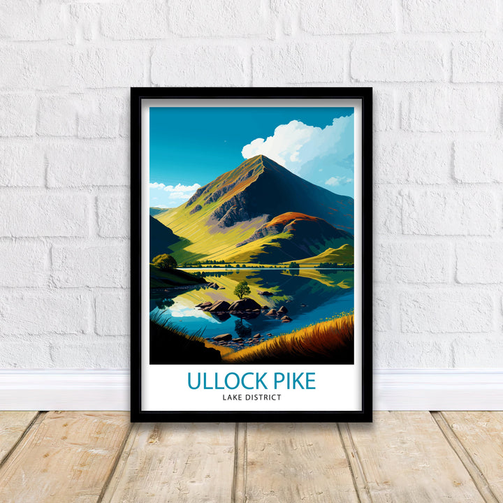 Ullock Pike Travel Poster