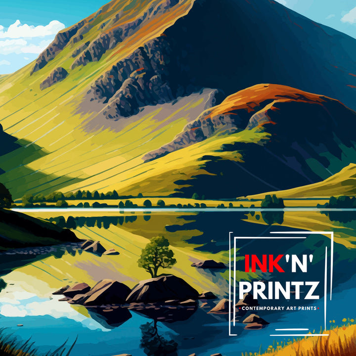 Ullock Pike Travel Poster