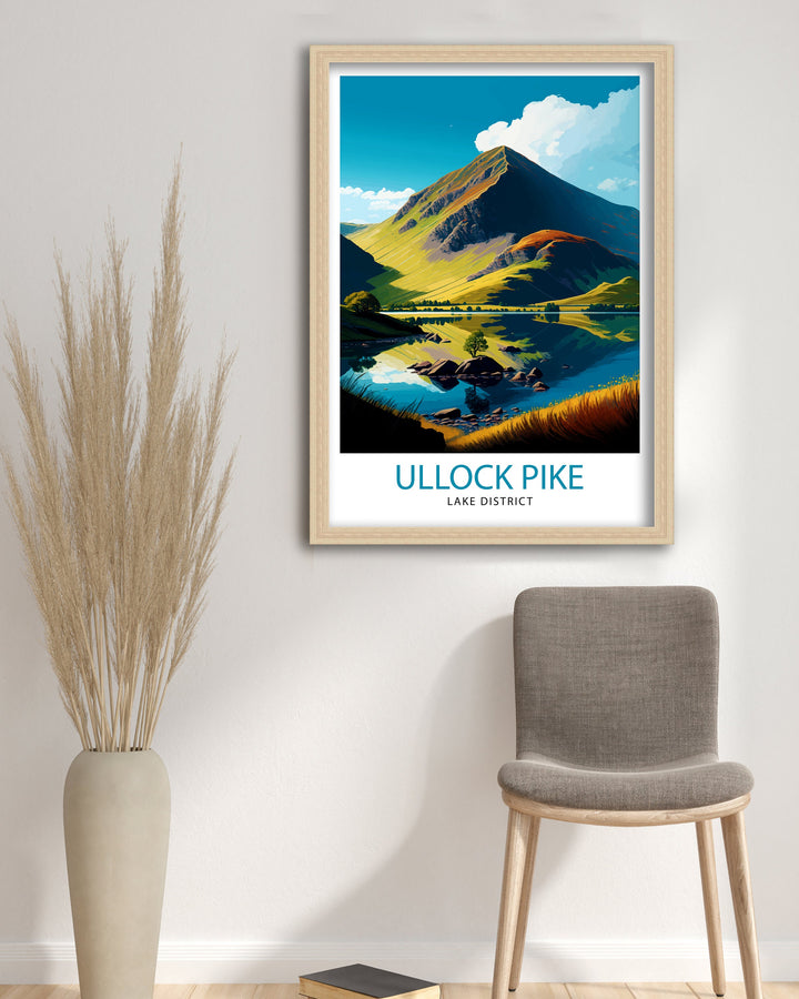 Ullock Pike Travel Poster