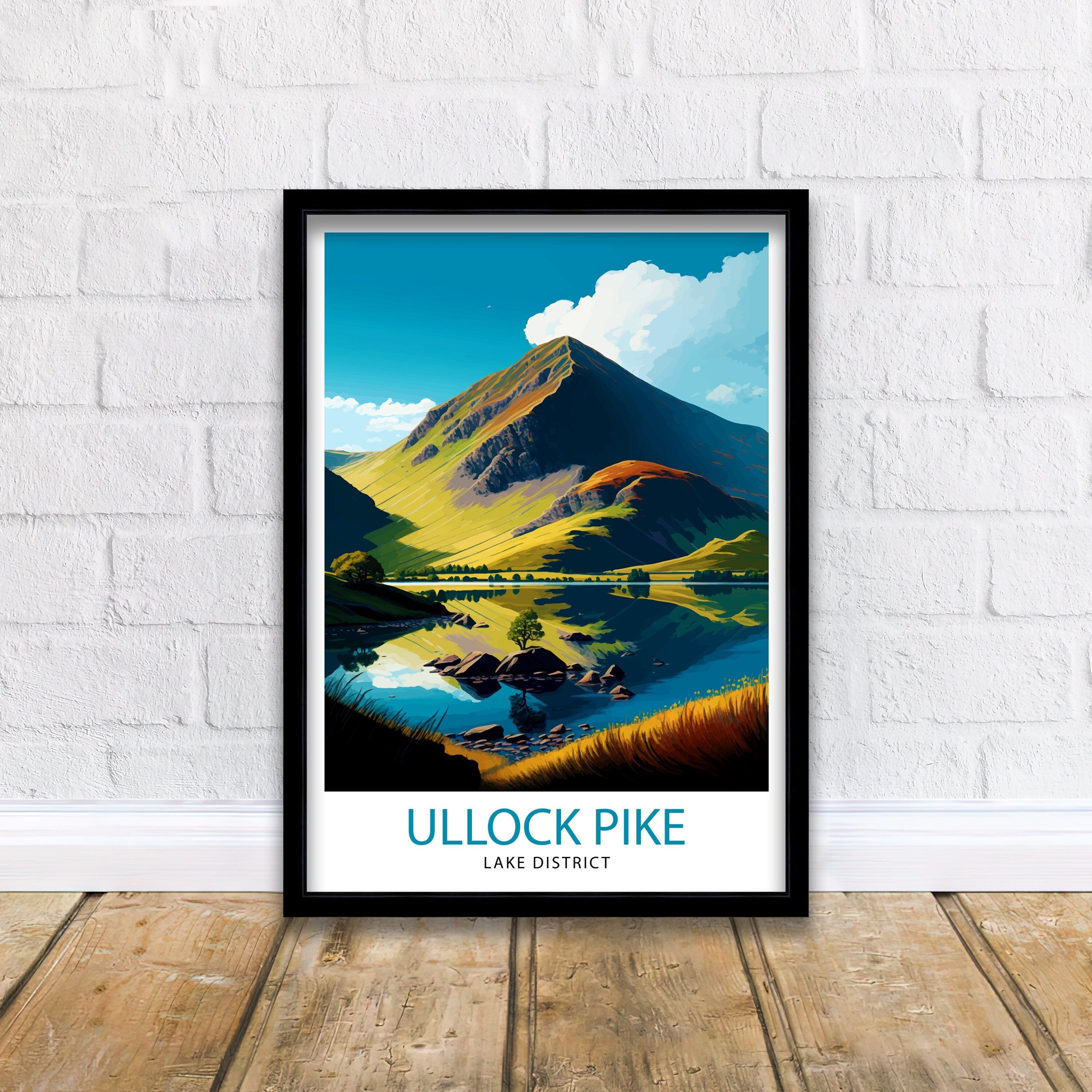 Ullock Pike Travel Poster