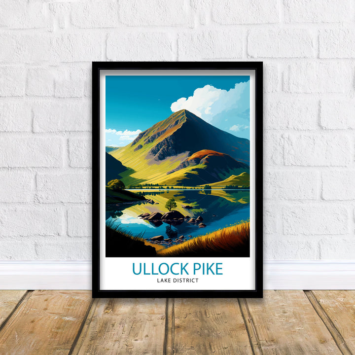 Ullock Pike Travel Poster