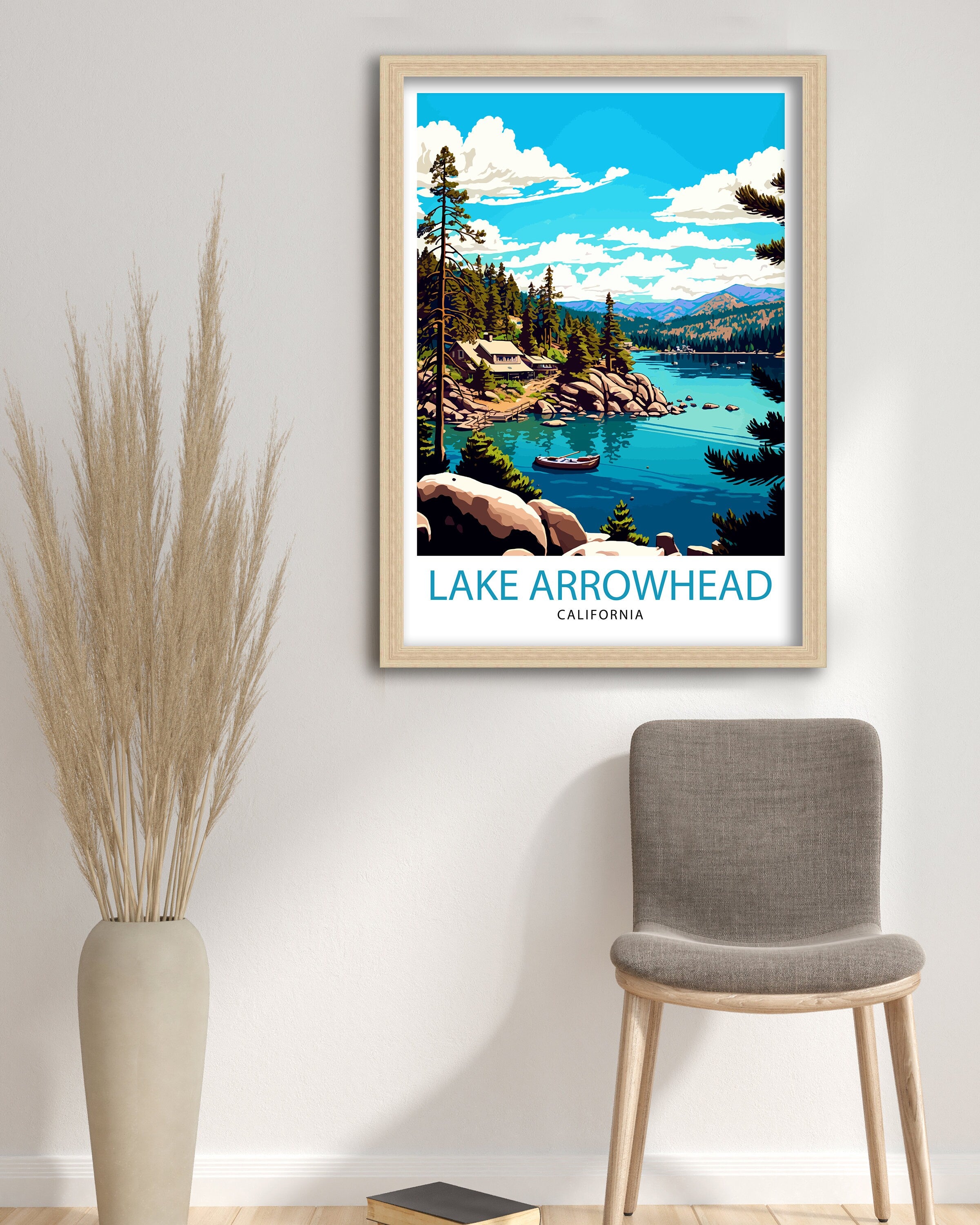 Monterey California Travel Print| Monterey Wall Decor Monterey Home Living Decor Monterey Illustration Travel Poster Gift For Monterey