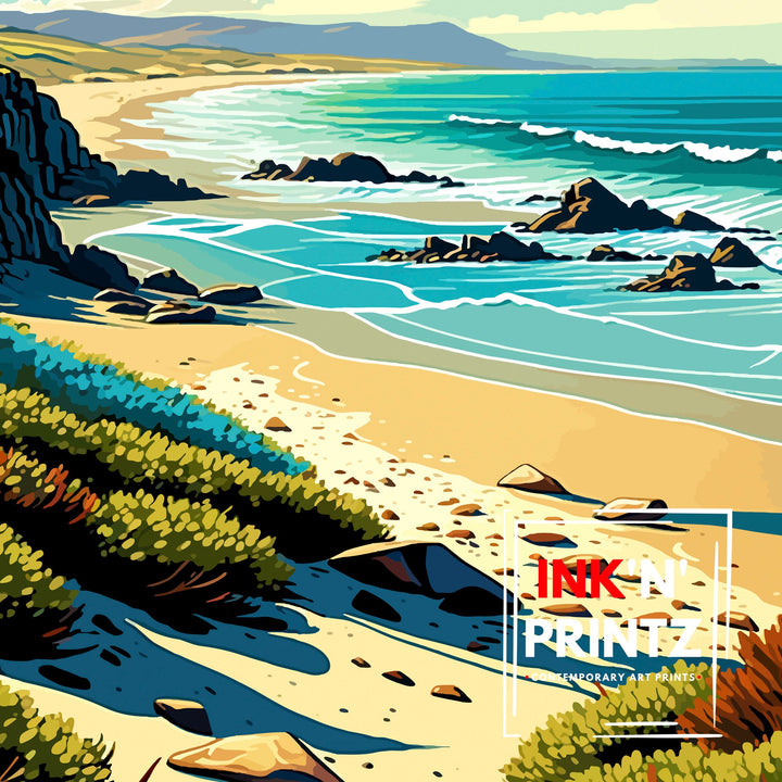 Cambria California Travel Poster