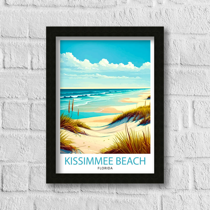 Kissimmee Florida Travel Poster