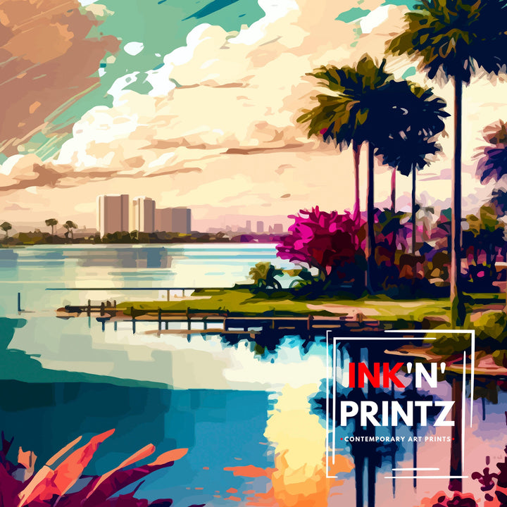 Cape Coral Travel Poster