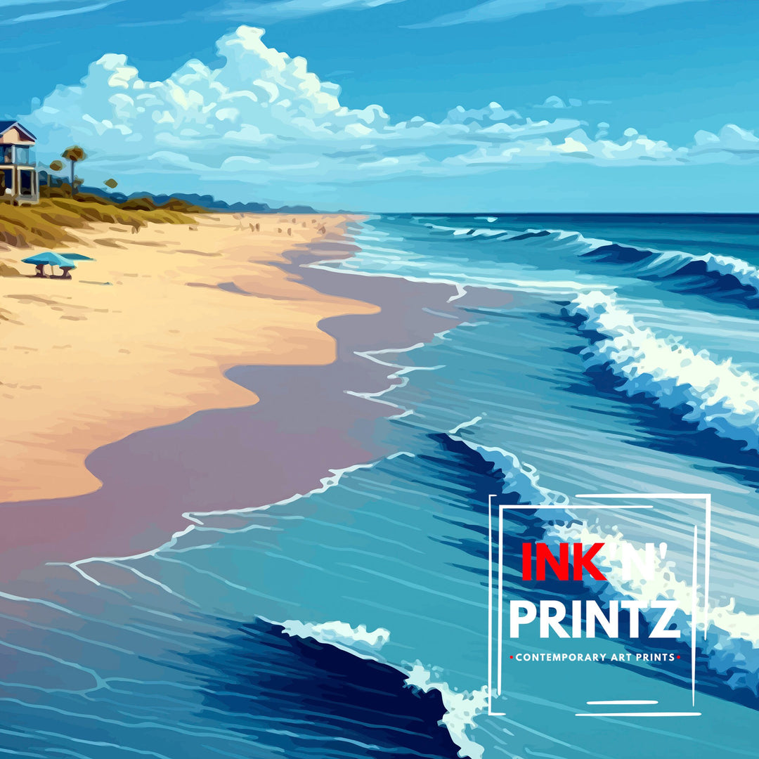 Vero Beach Florida Travel Poster