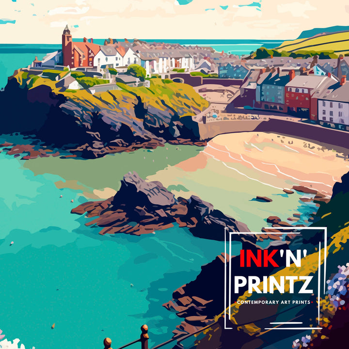 Illfracombe Travel Poster Illfracombe