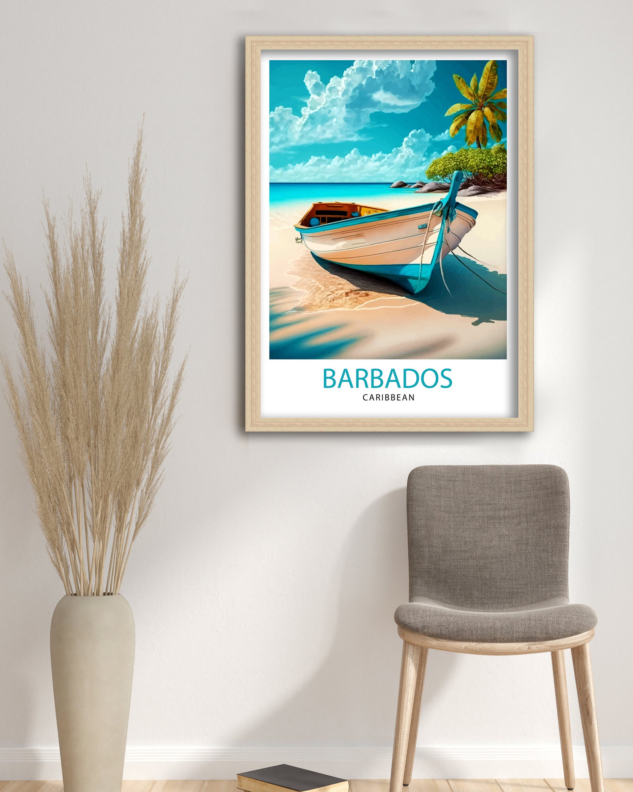 Barbados Print Barbados Poster | Barbados | Travel Poster | Travel Print | Barbados Wall Art | Caribbean Poster | Barbados Art | Caribbean