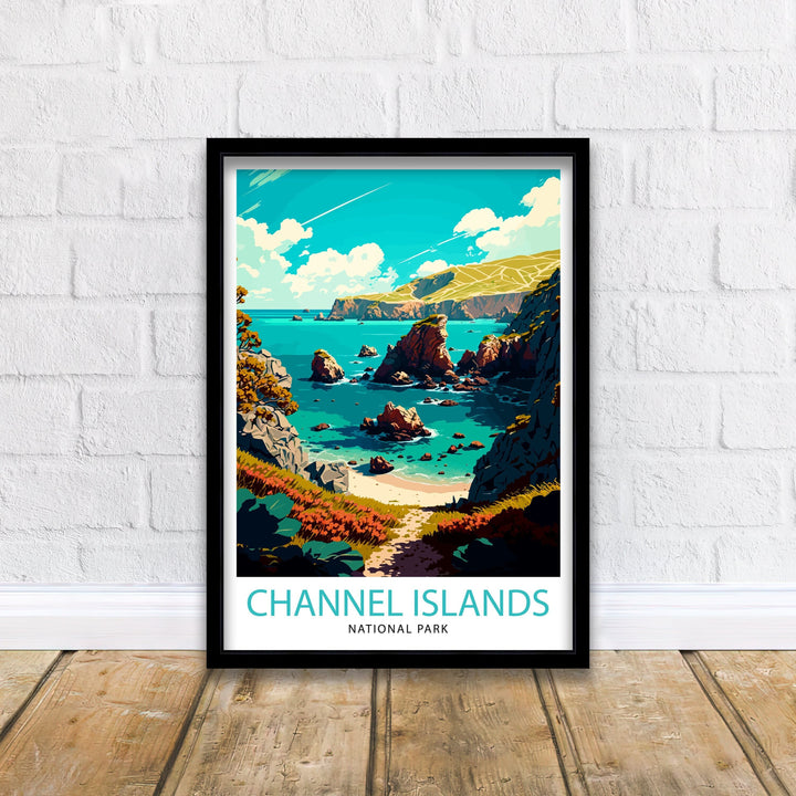 Channel Islands National Park Travel Poster