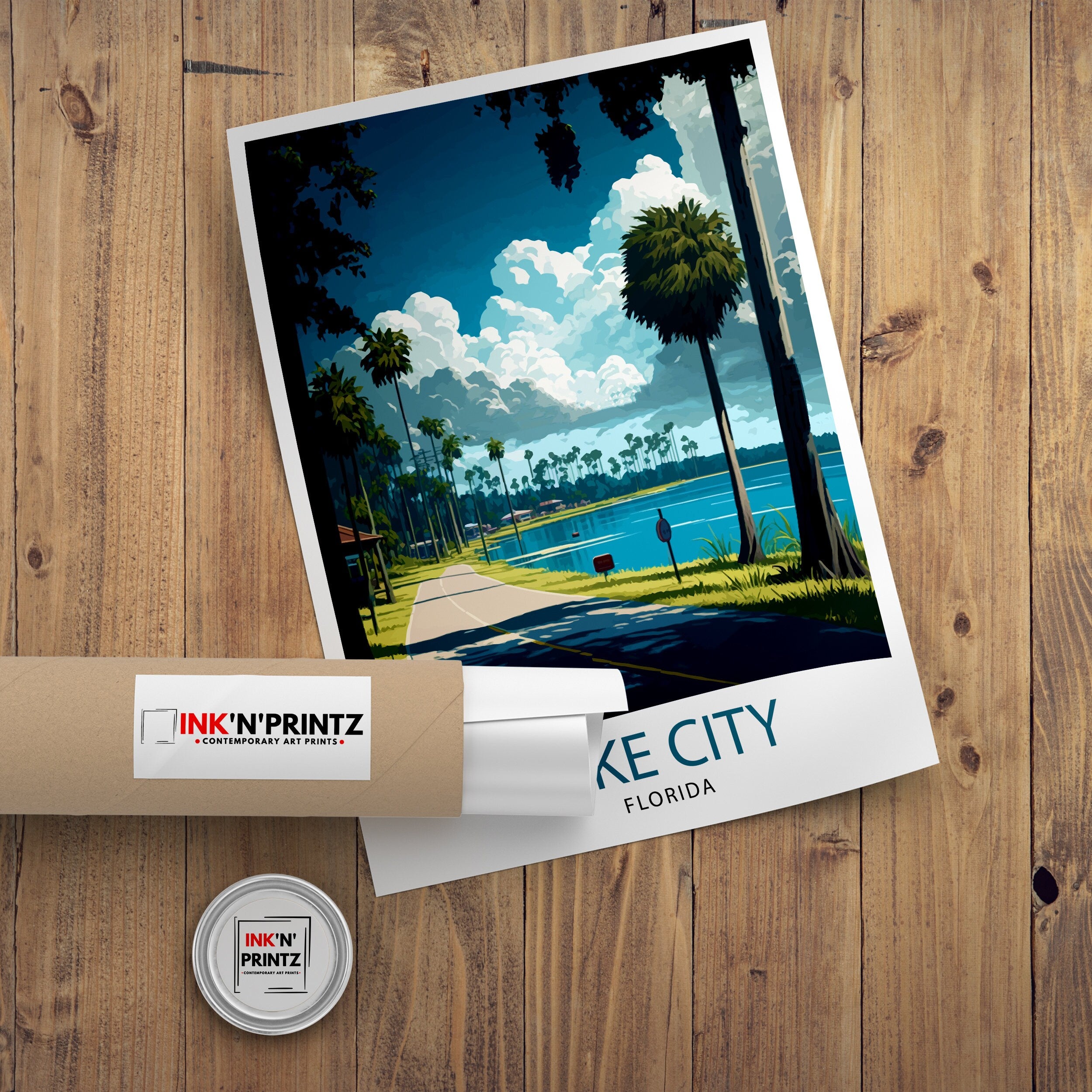 Lake City Florida Print | Scenic Nature Photography